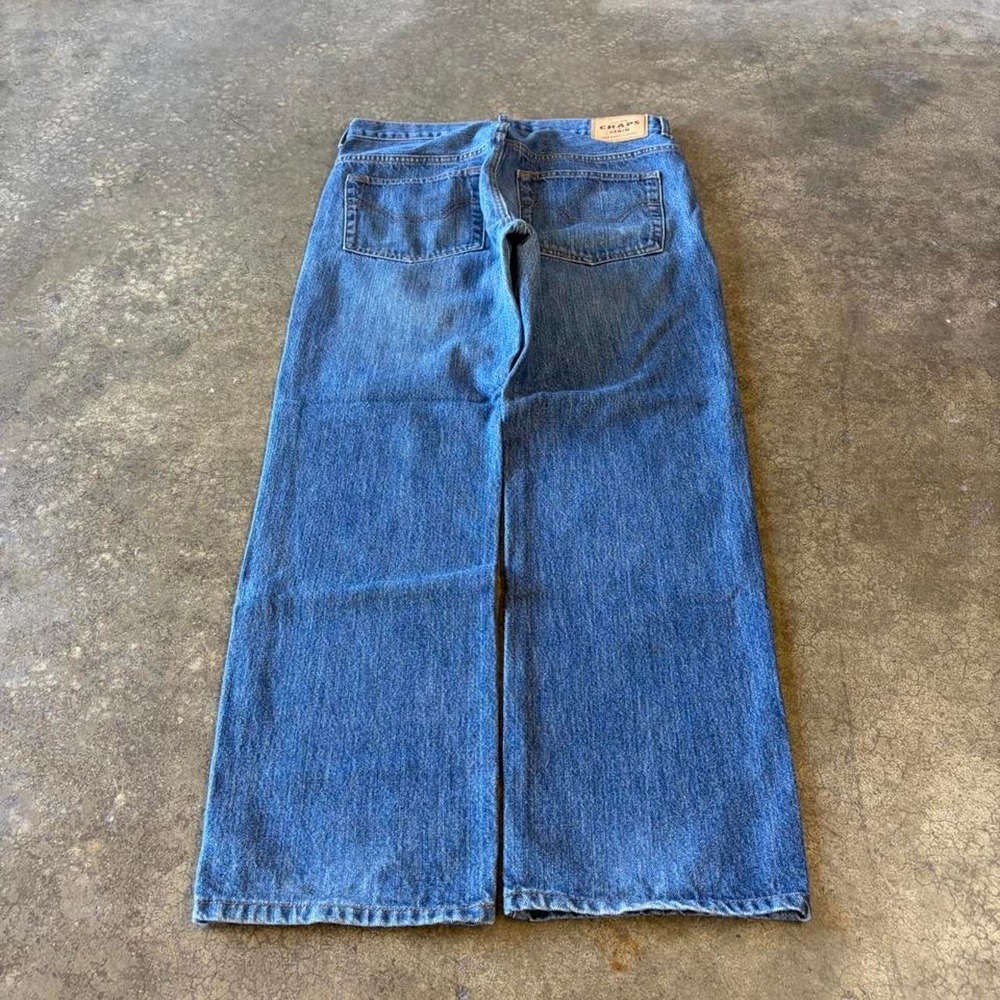 2000s chaps denim loose fit jeans